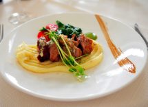 Cinghiale in umido con polenta