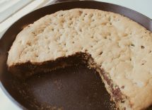 crostata cookie al cioccolato