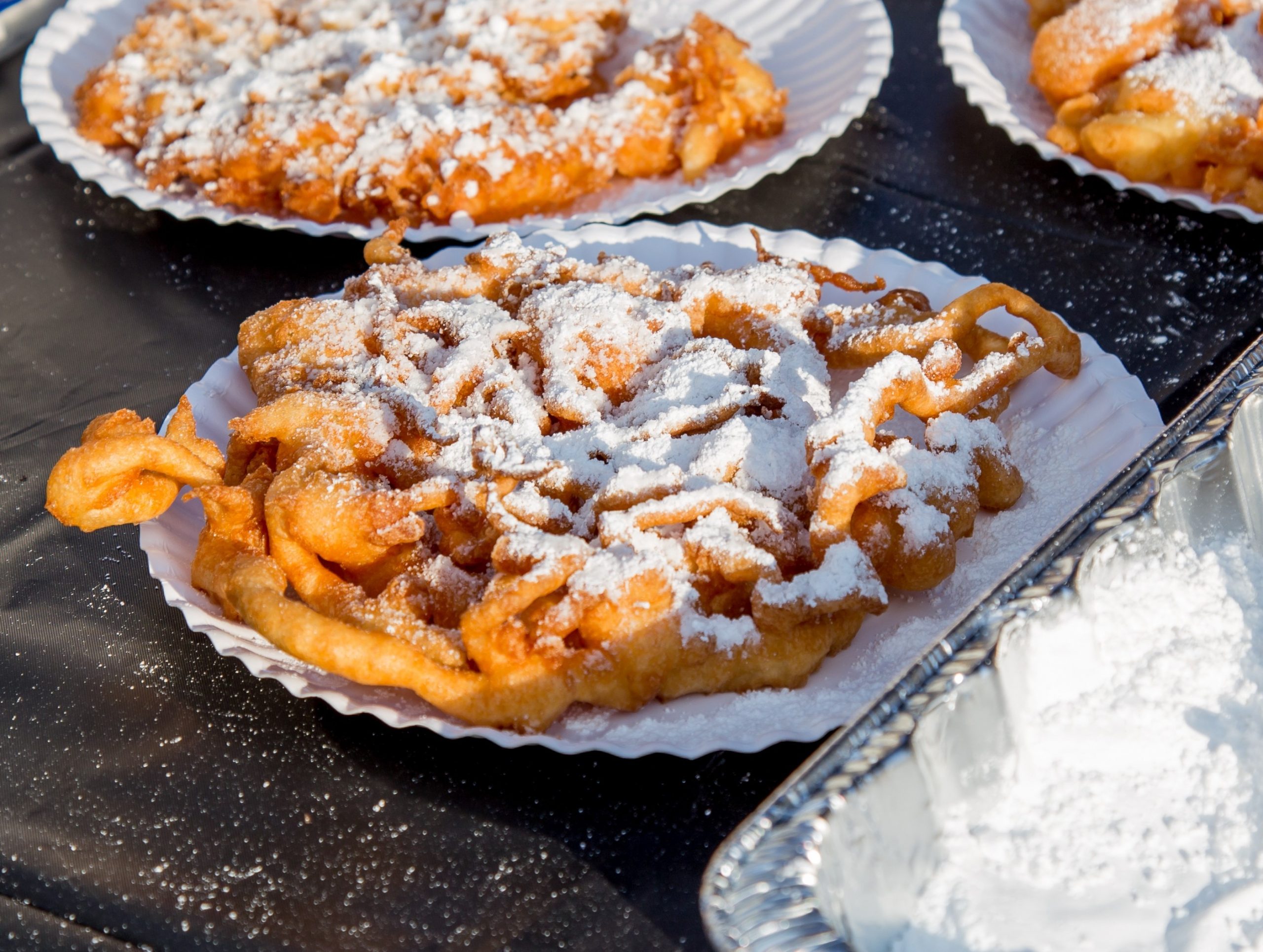 funnel cake ricetta