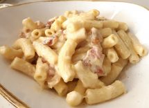 pasta crema noci speck