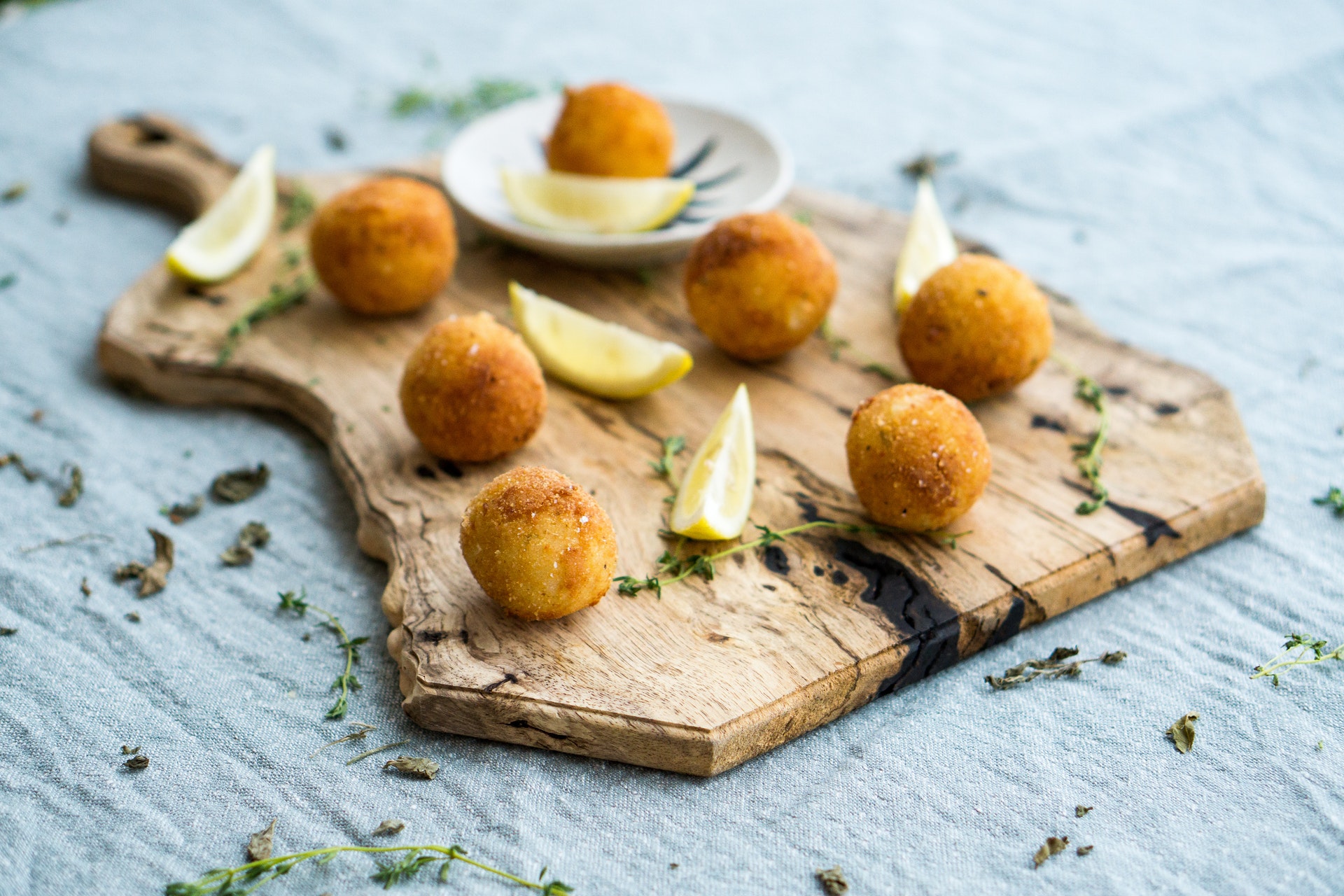 polpette di zucca ripiene