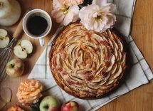 torta farina di castagne mele ricotta