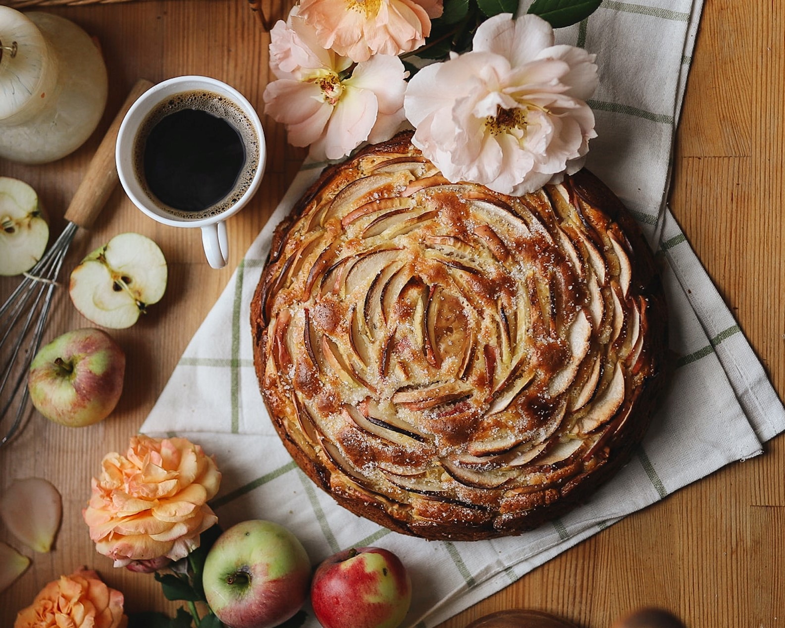 torta farina di castagne mele ricotta