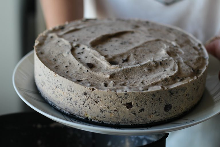 torta fredda al caffè