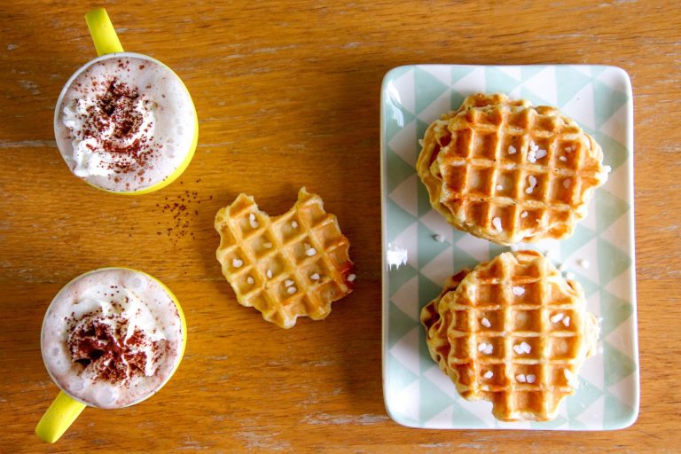 waffle ripieni di crema