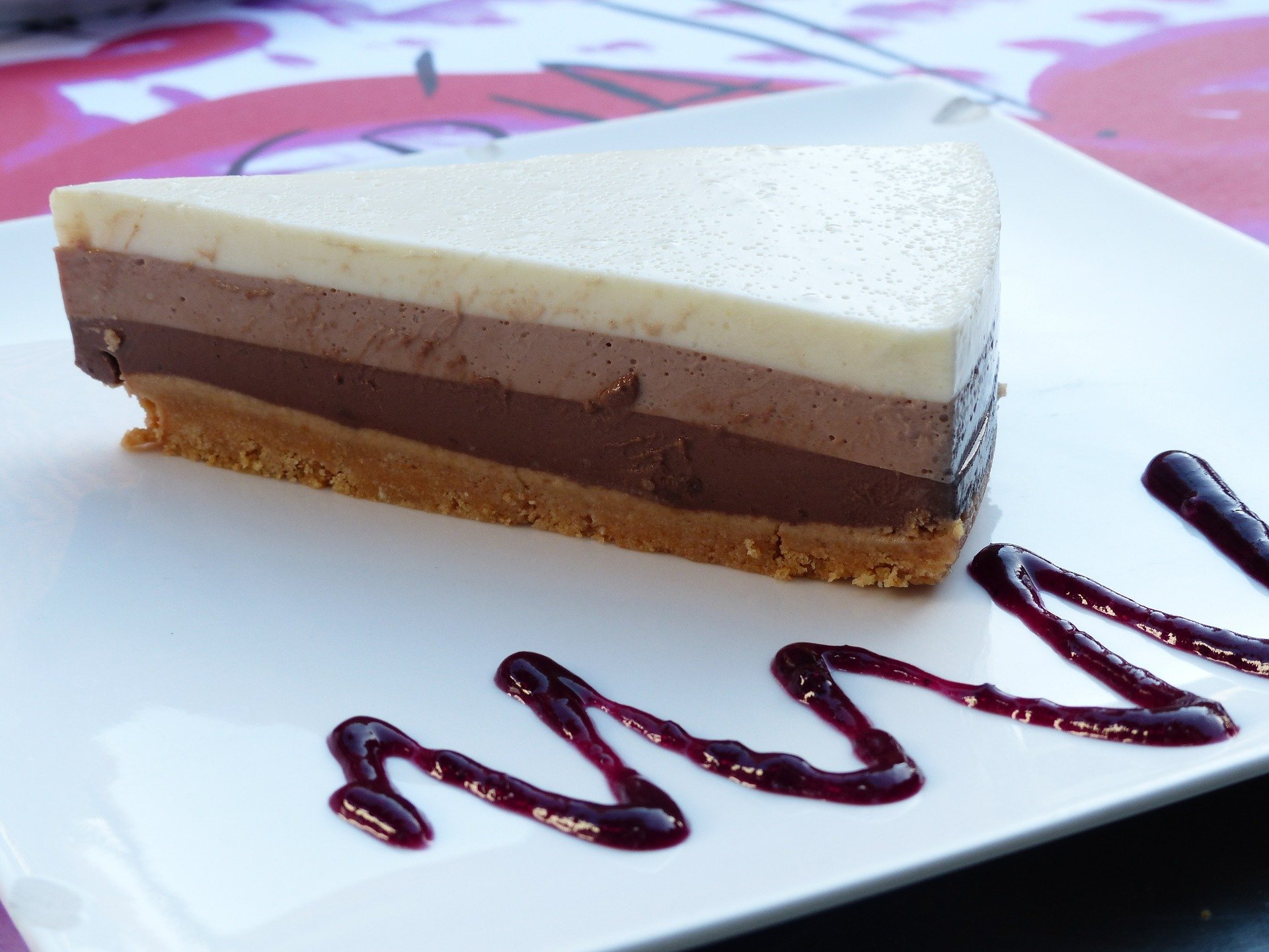 cheesecake triplo cioccolato