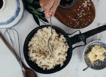 risotto alla liquirizia