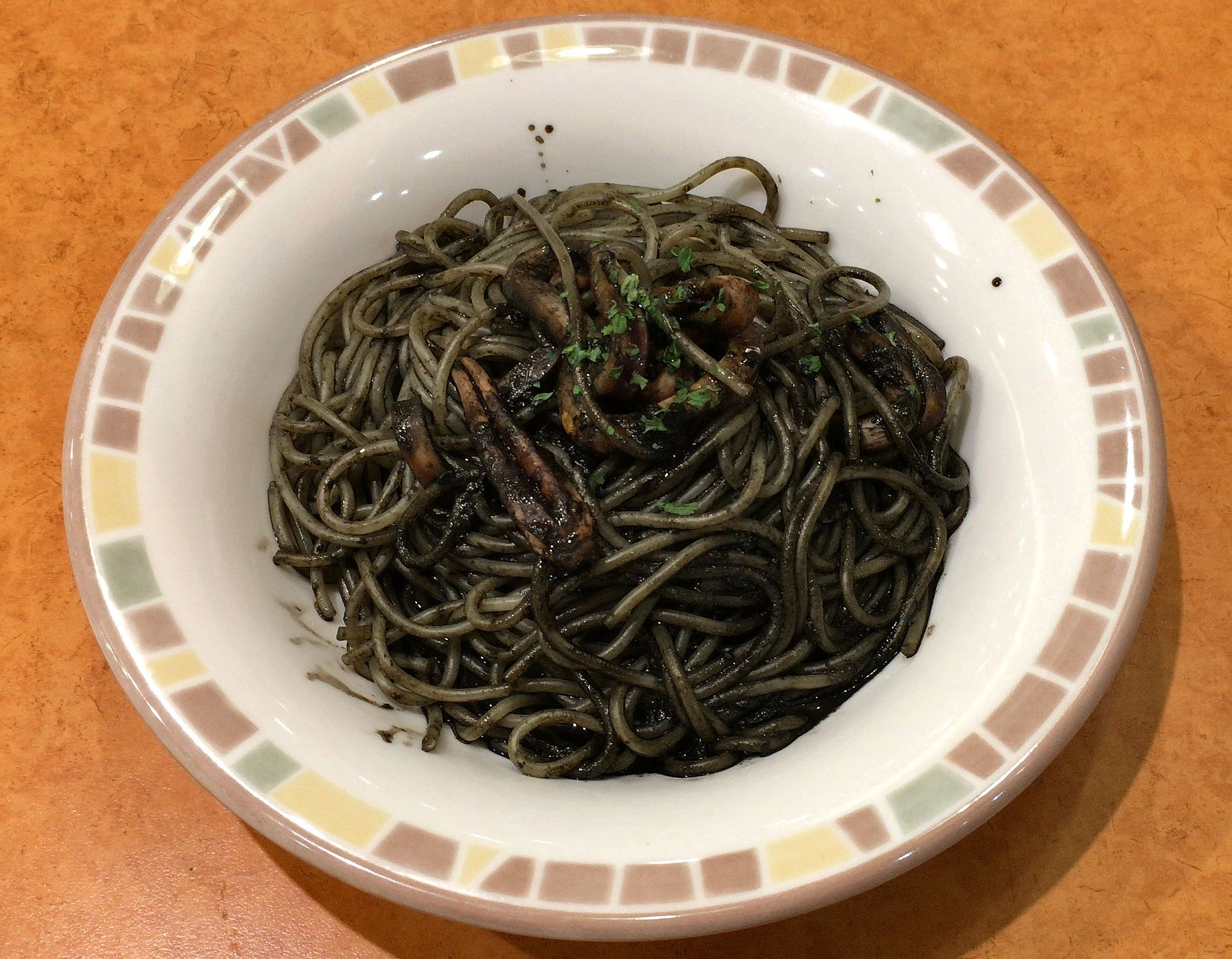 spaghetti al nero di seppia