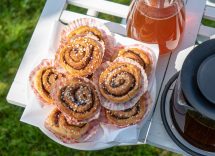 cinnamon rolls alla zucca