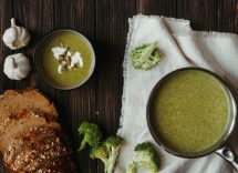 Crema di broccoli al latte di cocco