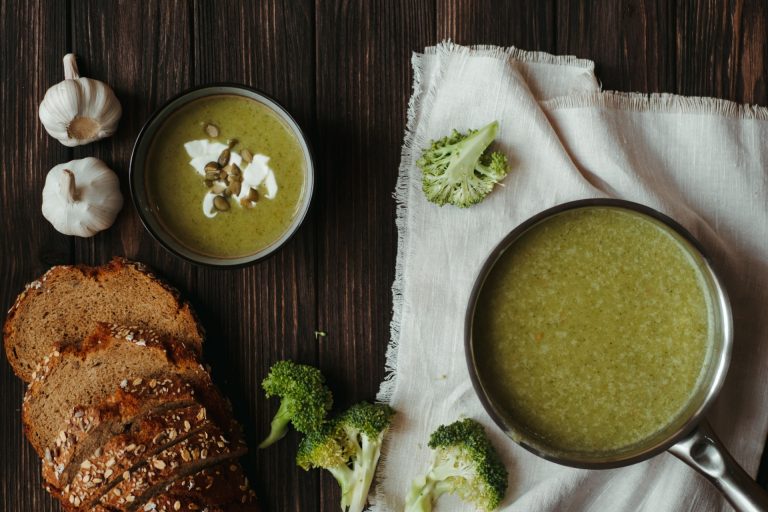 Crema di broccoli al latte di cocco