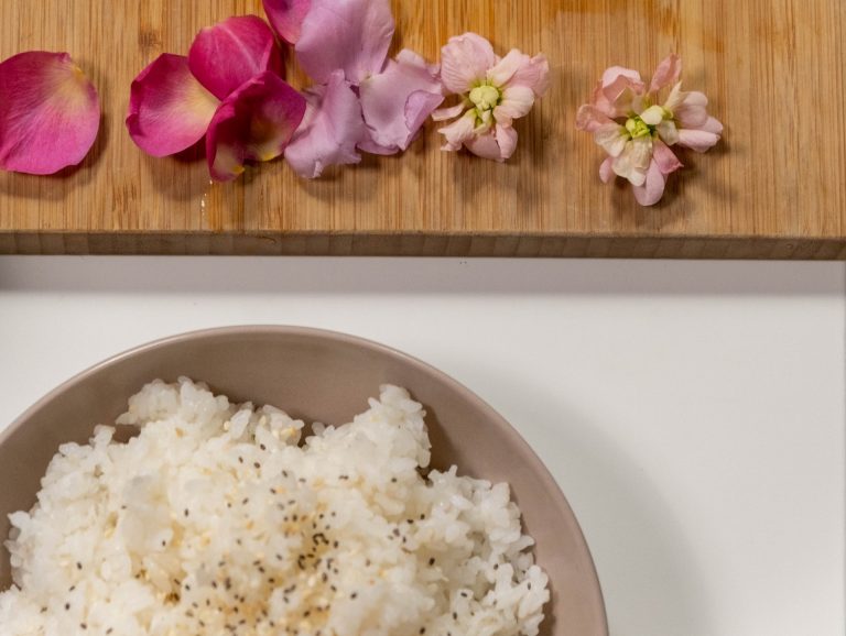 risotto con le rose