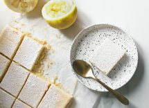 torta di biscotti e crema al limone