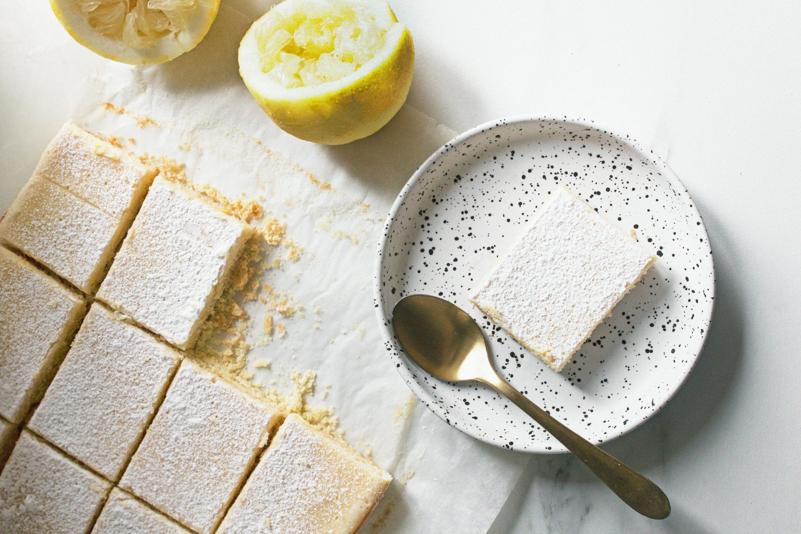 torta di biscotti e crema al limone