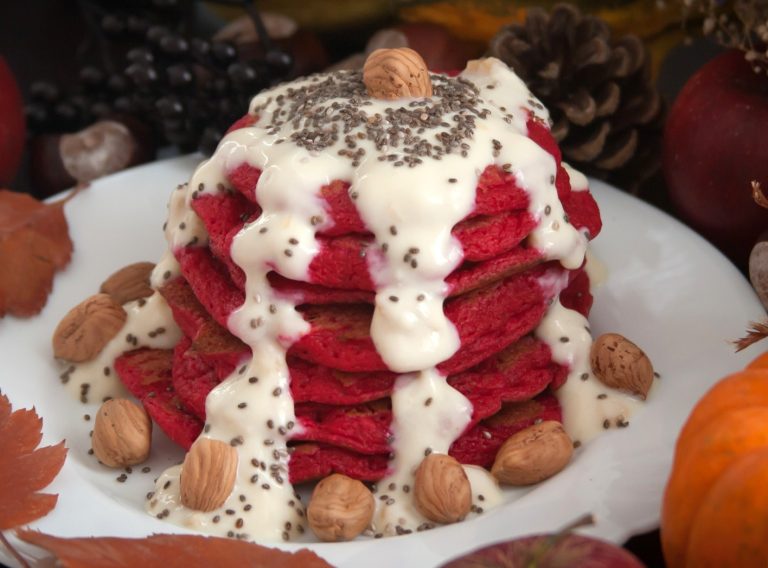 pancakes red velvet