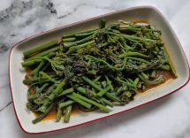 broccolo fiolaro in padella