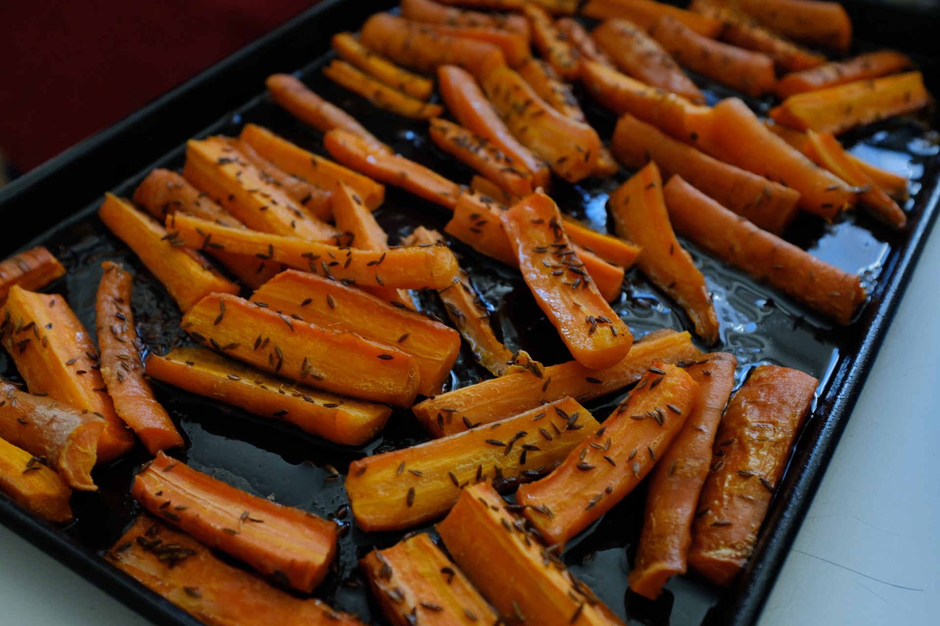 carote speziate al forno