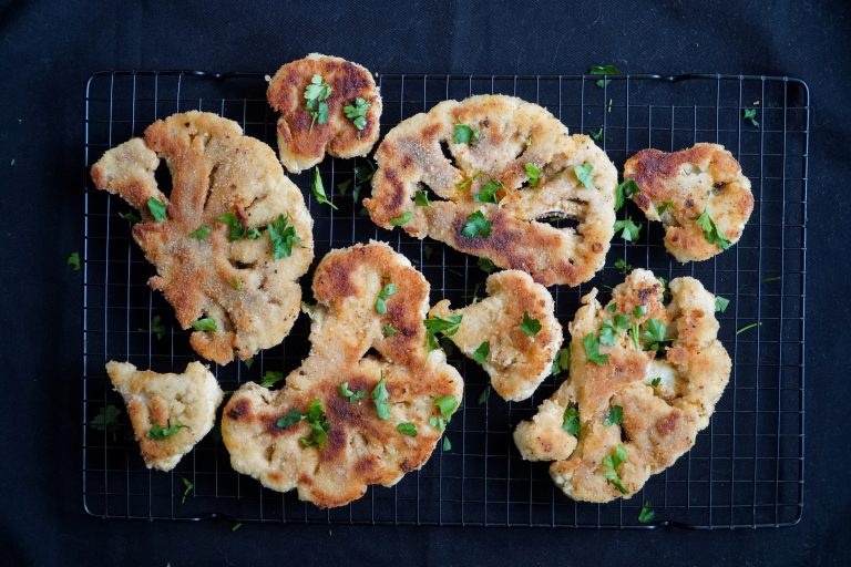 cotolette di cavolfiore alla parmigiana