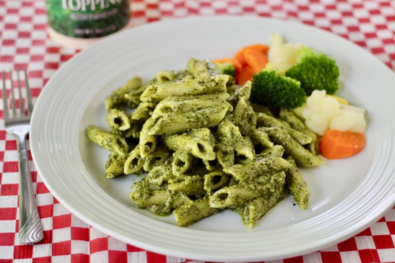 pasta crema broccoli alici nocciole pompelmo