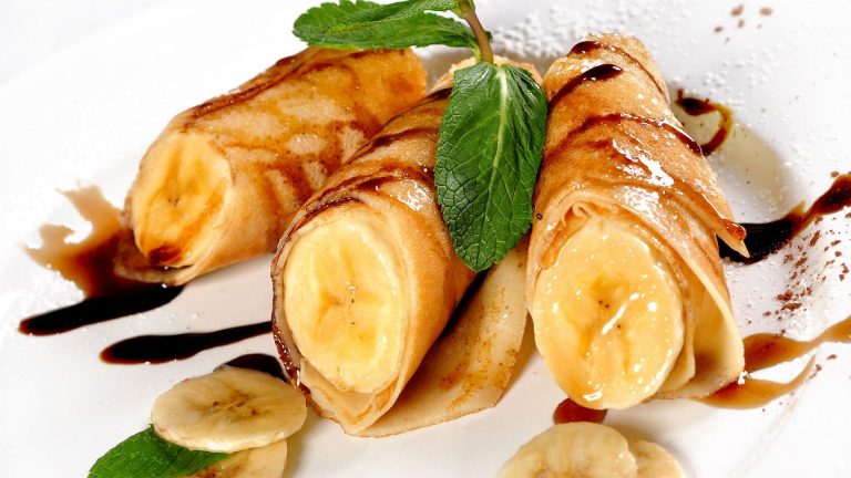 Roll ups alla banana