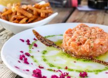 tartare salmone frutto della passione