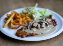 scaloppine ai funghi misti