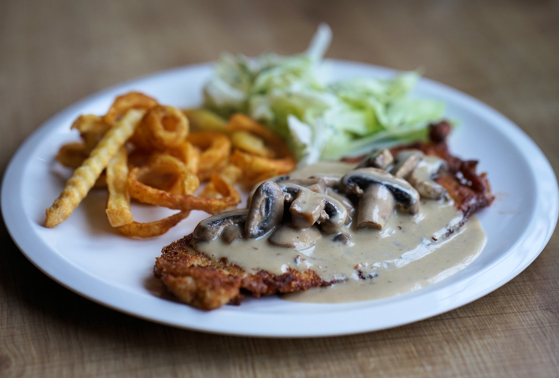 scaloppine ai funghi misti