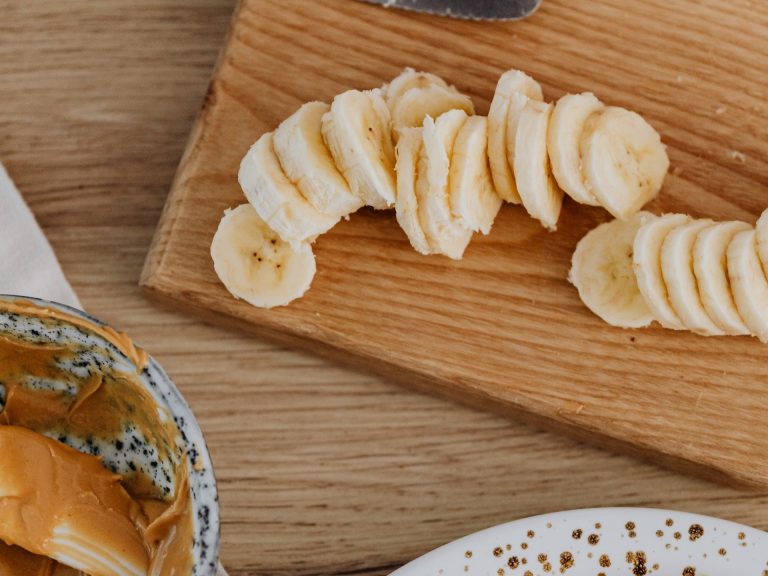 banane con burro arachidi e cioccolato