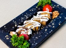 cannoli di melanzane ripieni