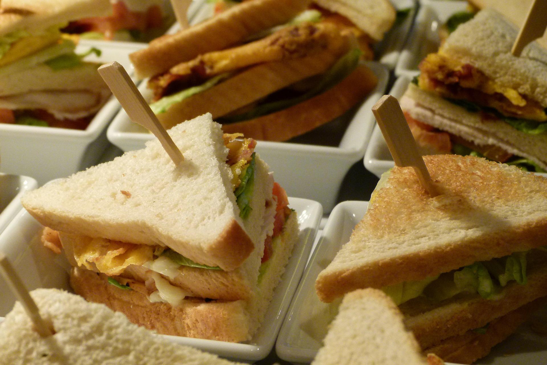 club sandwich vegetariano