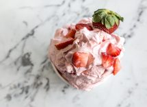 gelato alla fragola bimby