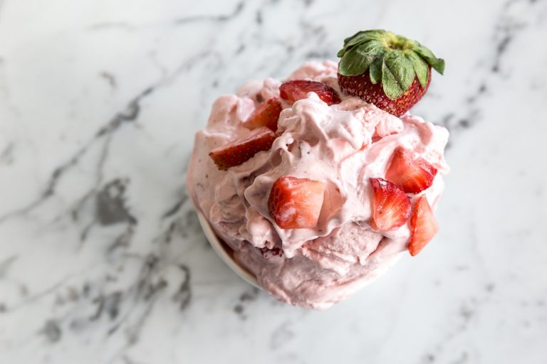 gelato alla fragola bimby