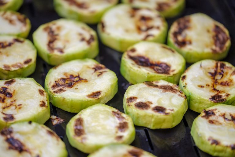 zucchine grigliate alla piastra