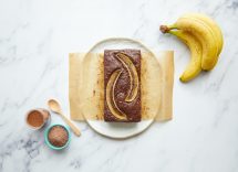 banana bread al cioccolato