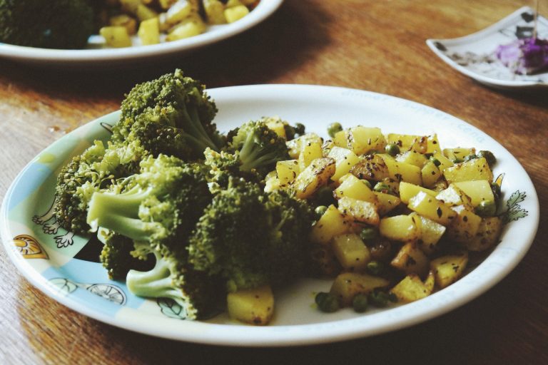 broccoli e patate in padella
