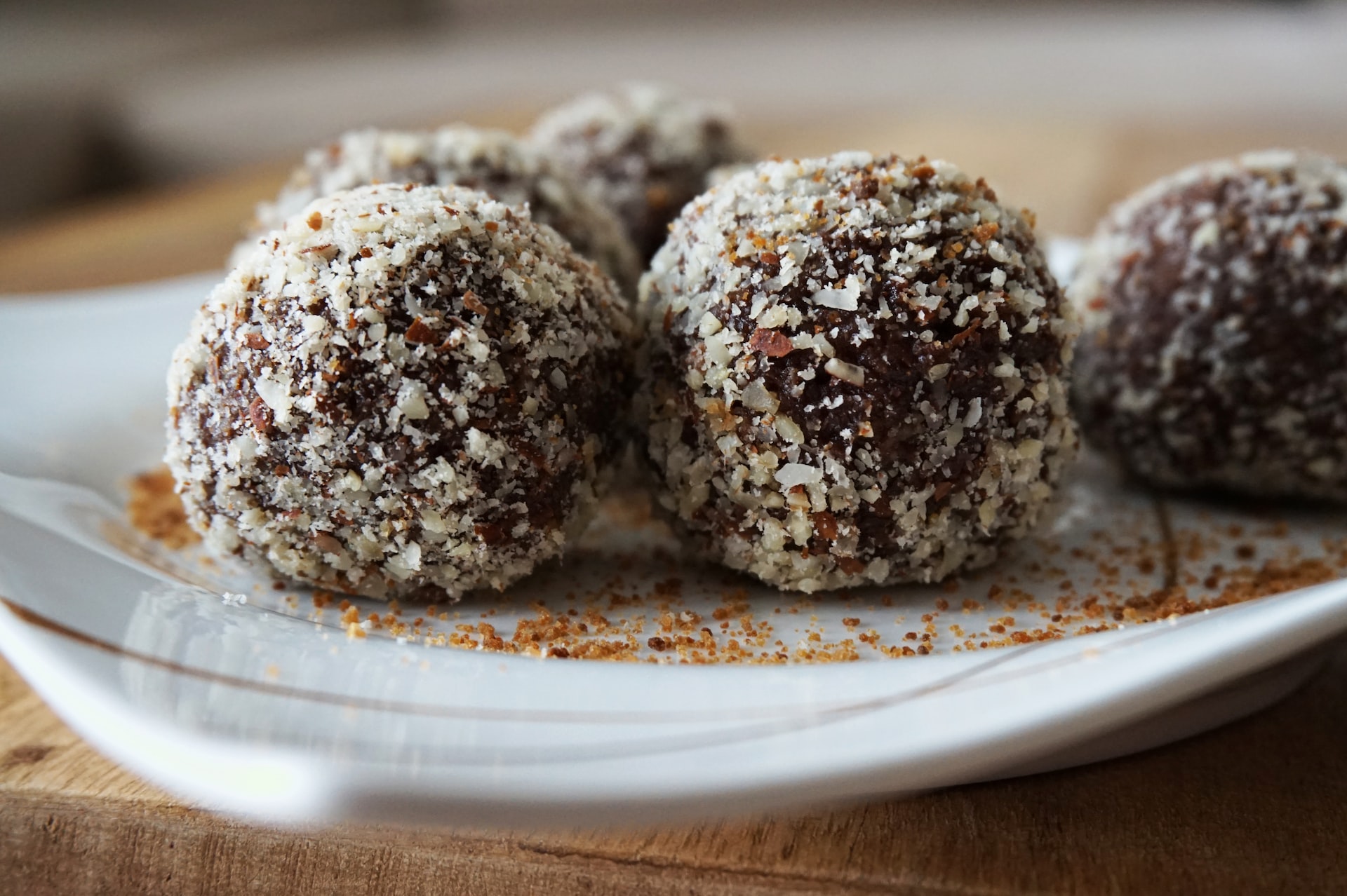 palline fichi secchi cioccolato e cannella