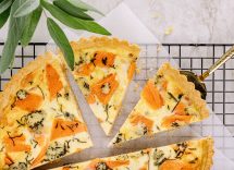 torta salata zucca e patate