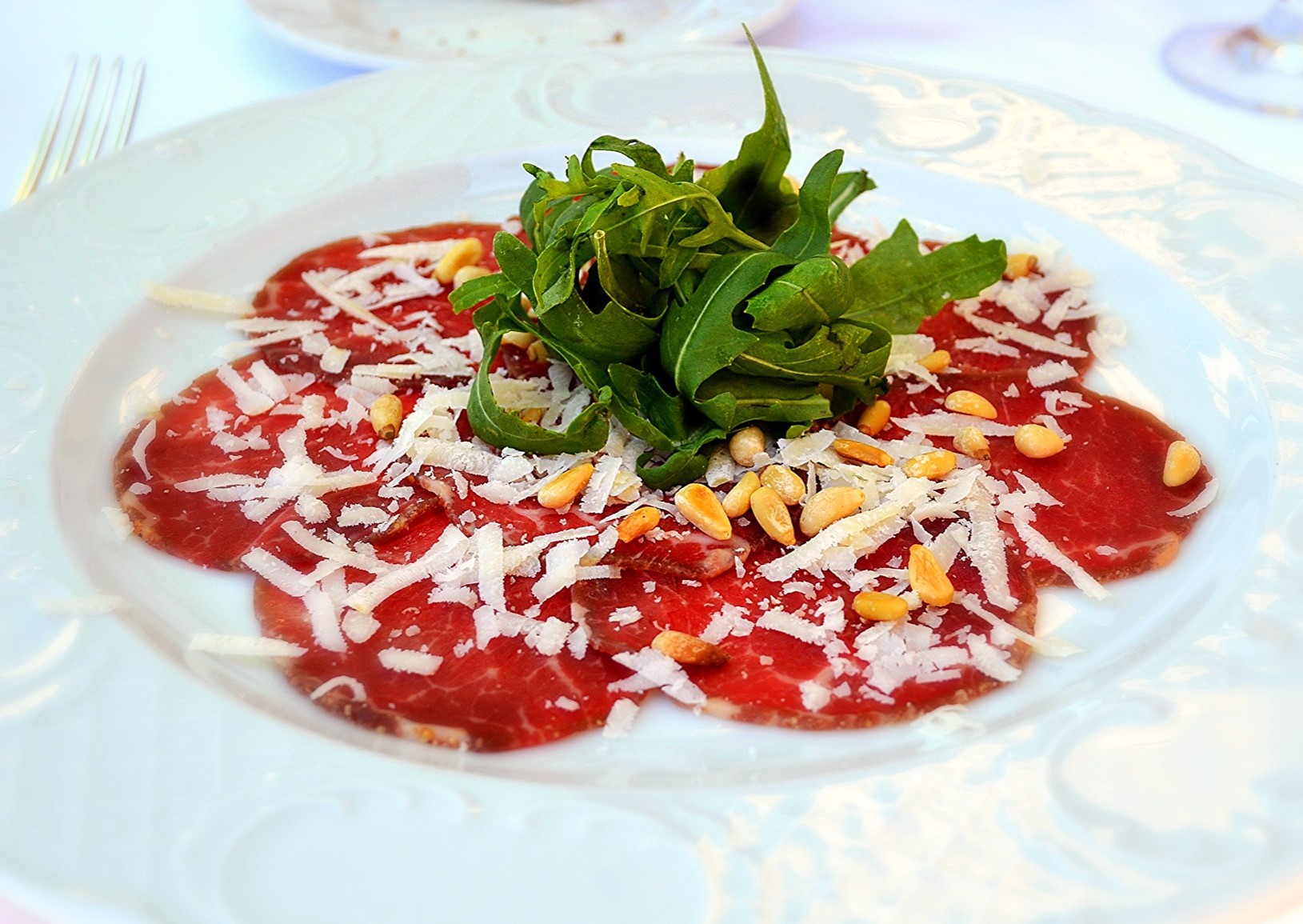 bresaola con rucola e grana