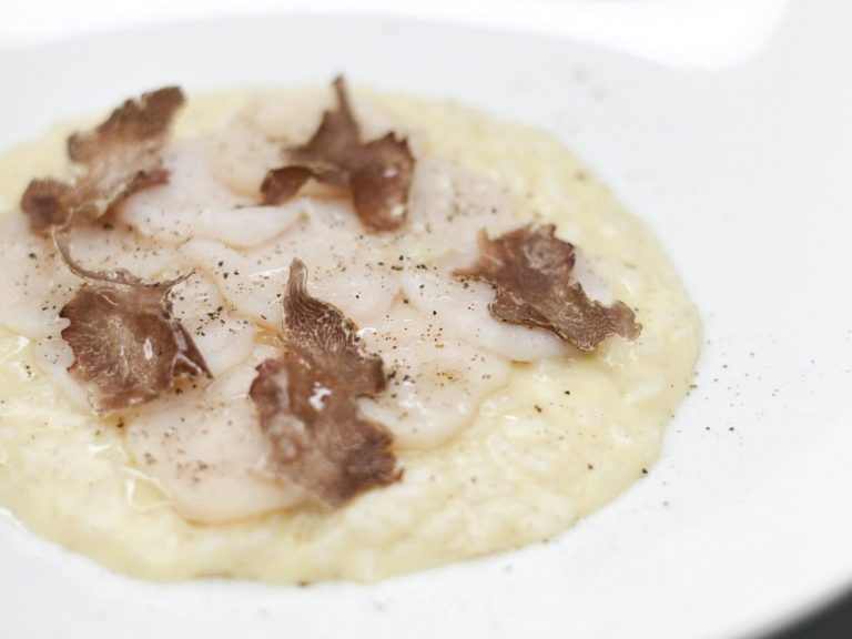 Risotto champagne tartufo capodanno ricetta