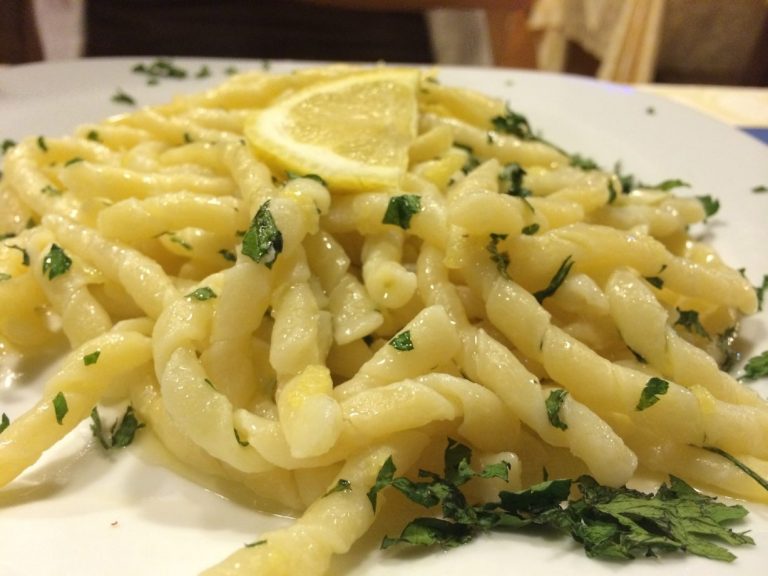 pasta al burro e limone ricetta