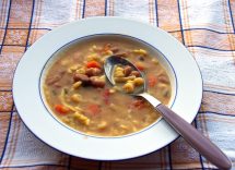 pasta e fagioli in brodo ricetta veloce