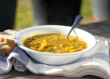 pasta e patate in brodo bimby