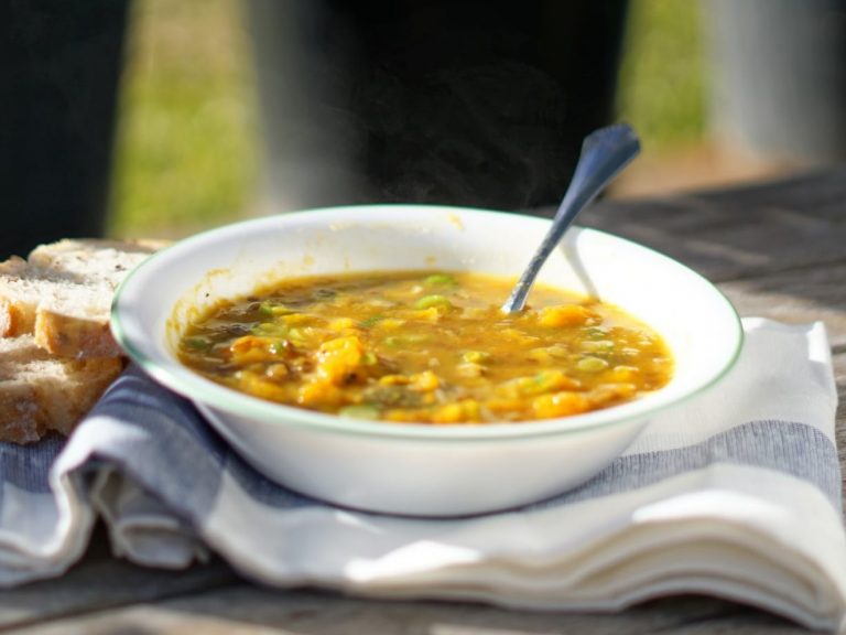 pasta e patate in brodo bimby