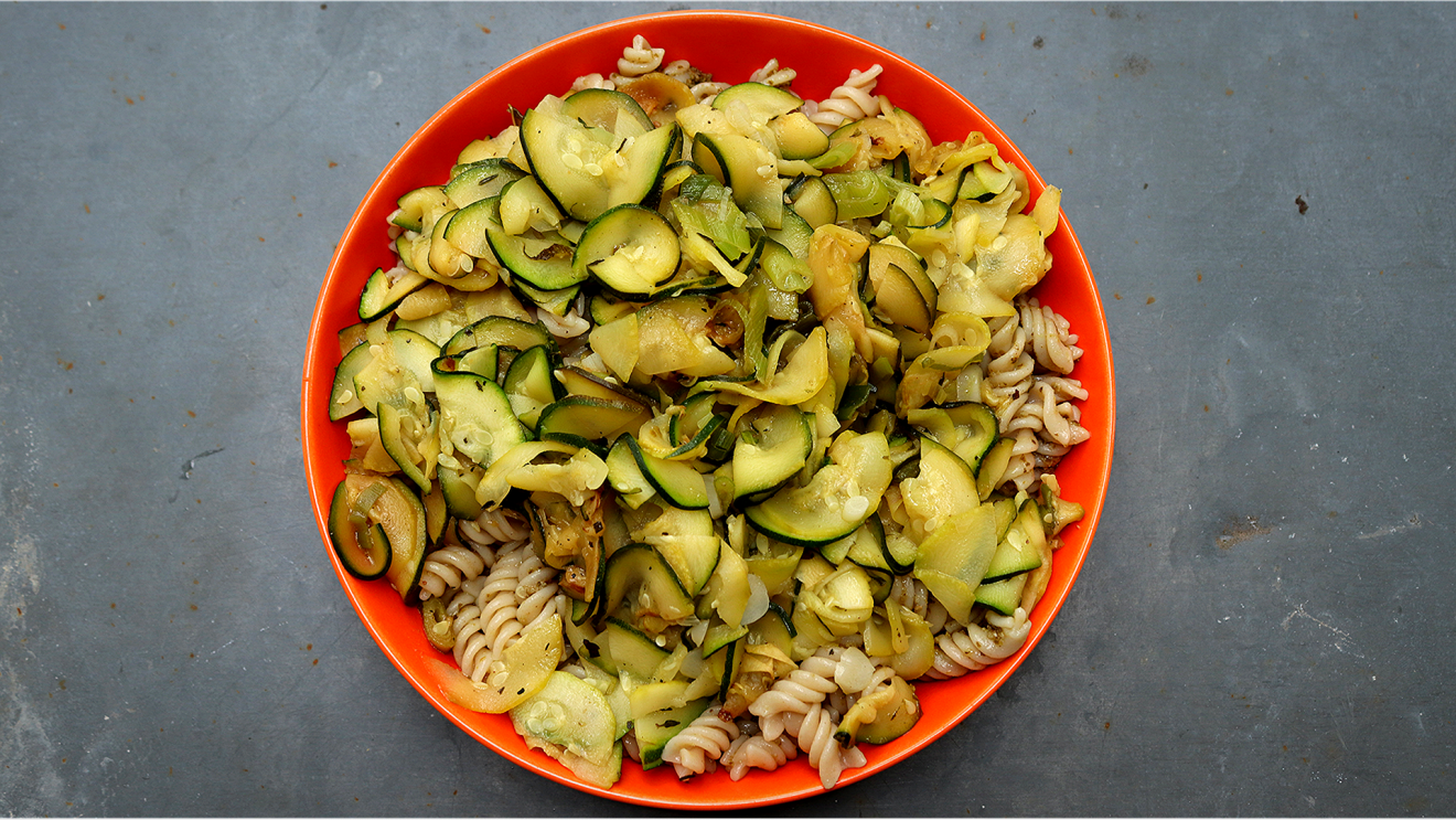 pasta seitan zucchine ricetta