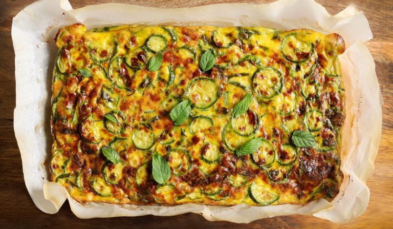 Frittata di zucchine al forno ricetta light