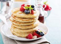 pancake proteici avena e albumi ricetta