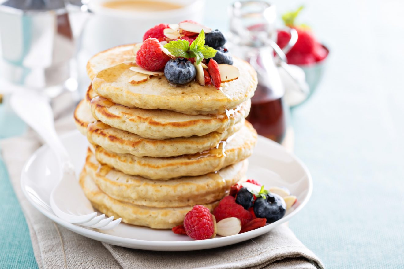 pancake proteici avena e albumi ricetta