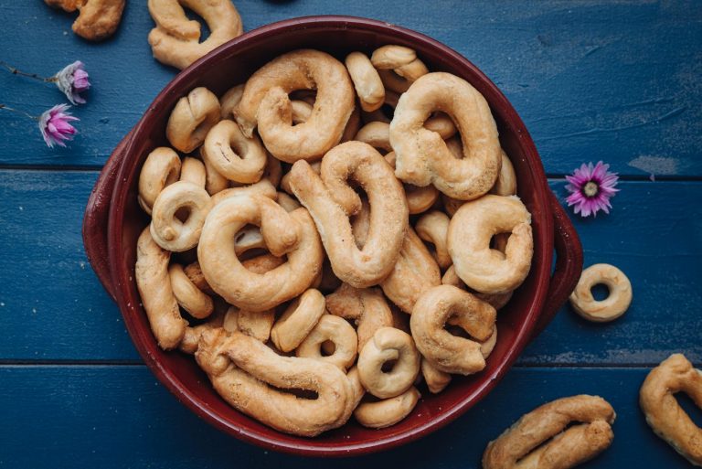 Taralli dolci al vino rosso pugliesi Bimby