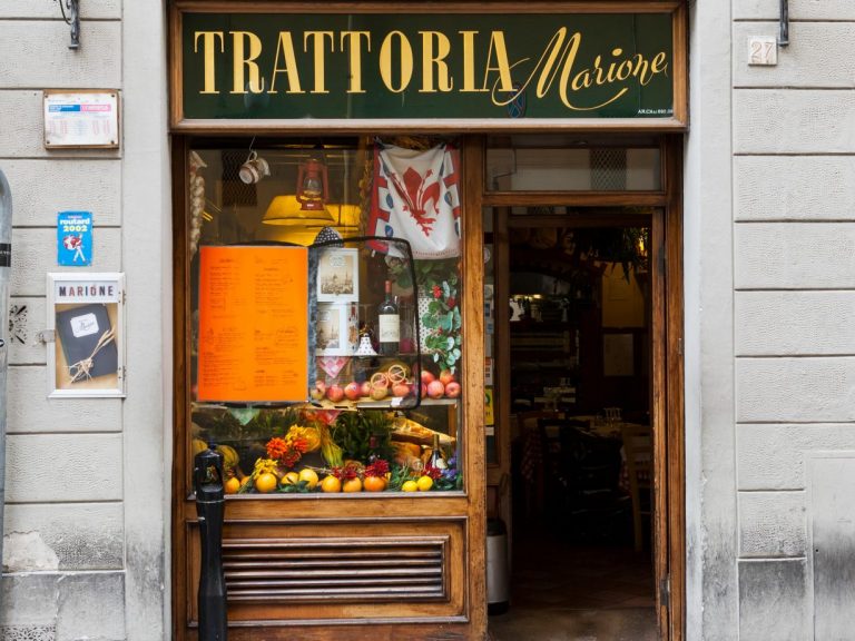 trattoria marione firenze prezzi menù