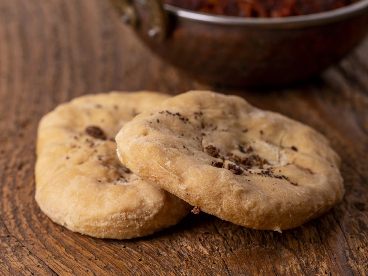 Arepas con carne mechada